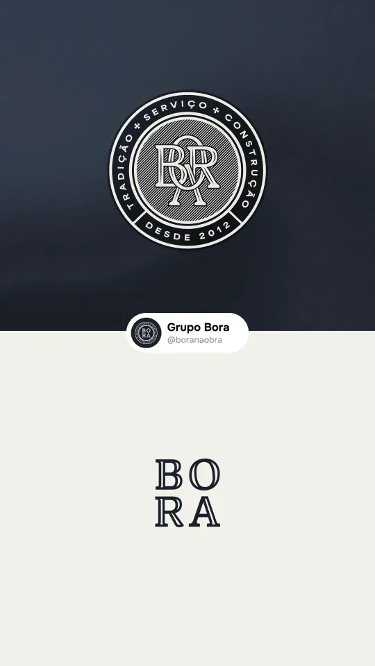 Identidade visual do Grupo Bora