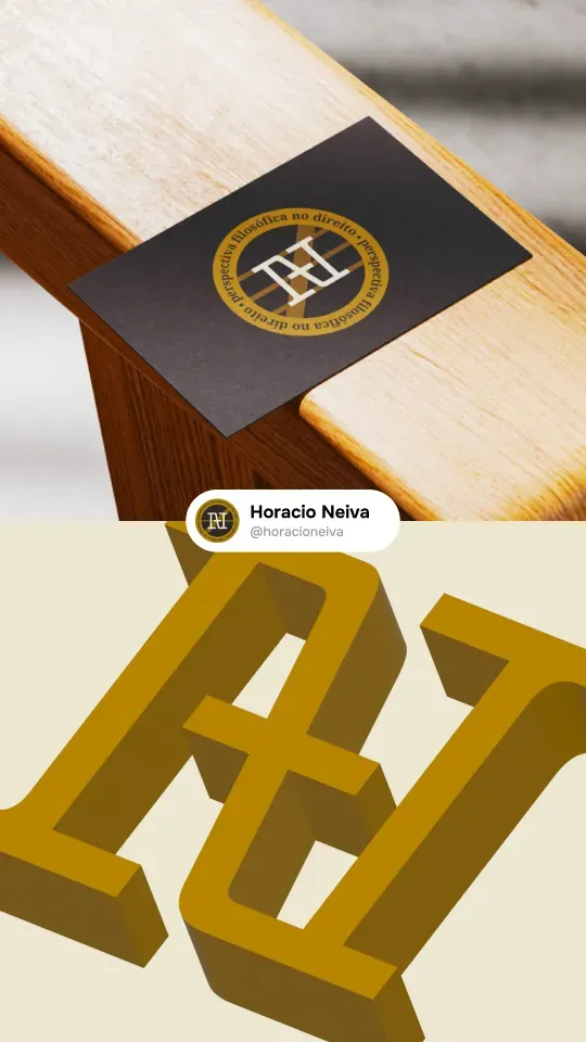 Identidade visual de Horacio Neiva