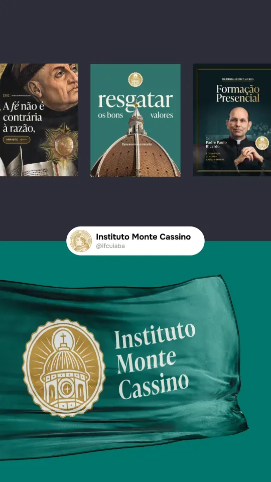 Identidade visual do Instituto Monte Cassino
